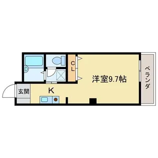 フィネスファンタジスタ【1階】の間取り
