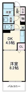 センターステージ【3階】の間取り