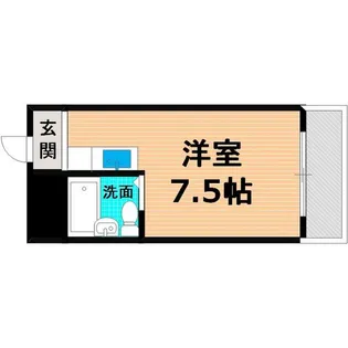 京阪グローリーハイツ【5階】の間取り