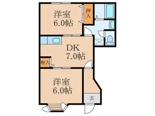 ロイヤル・ヴィラ【1階】の間取り