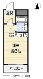 ベルデ所沢【2階】の間取り