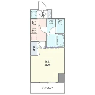 メゾン・ド・ヴィレ日本橋浜町【4階】の間取り