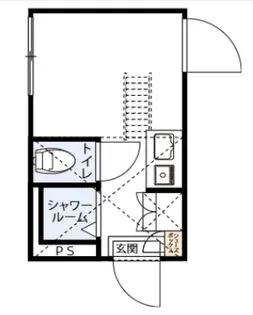 シャンピニオン高円寺【2階】の間取り