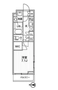 リテラス清澄白河【5階】の間取り