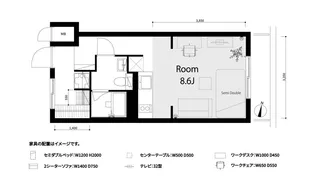 ソアール方南町【2階】の間取り