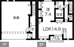 パンプキン湘南の間取り
