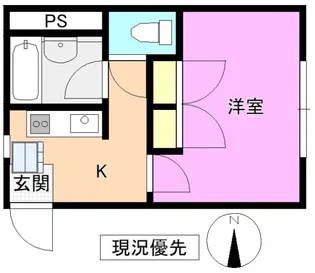 房山ビル【3階】の間取り