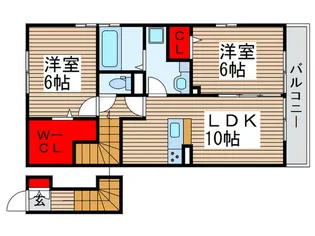 レユシール イコウ【2階】の間取り