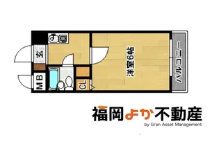 フォーラム白金【2階】の間取り