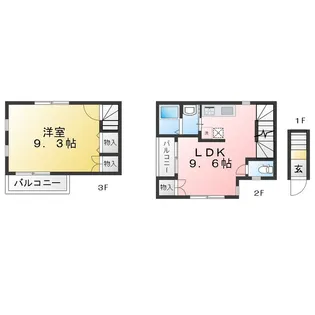 Gather house 溝の口IIの間取り