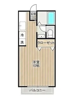 ジードルンク洗足池【2階】の間取り