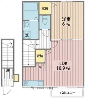 グレースランド【2階】の間取り
