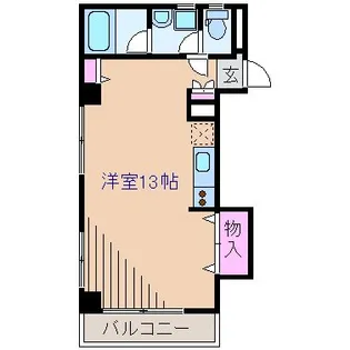 反町コート【3階】の間取り
