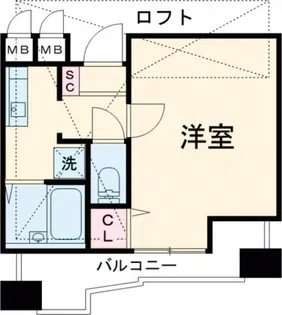 エスパシオ デル コウベ【3階】の間取り