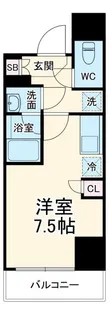 ジェノヴィア三郷駅前【1階】の間取り
