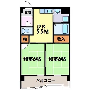 オクトII【3階】の間取り