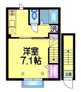A PAGE ア ページ【2階】の間取り