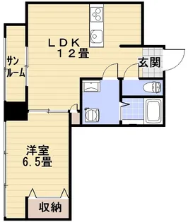 上野ビル【3階】の間取り