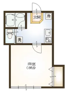メゾンフォルテB棟【2階】の間取り