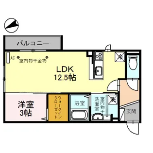 STARTS(スターツ)【3階】の間取り