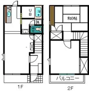 エザンスメゾンの間取り