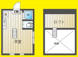 東京都練馬区中村3【アパート】の間取り