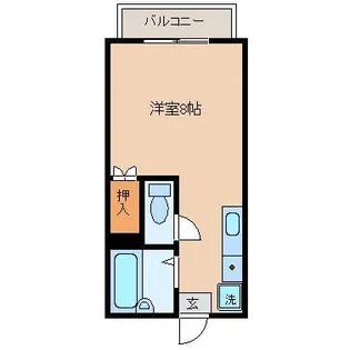 セリエ宇部【1階】の間取り