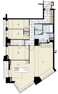 グランドメゾン代官山 THE PARK【3階】の間取り