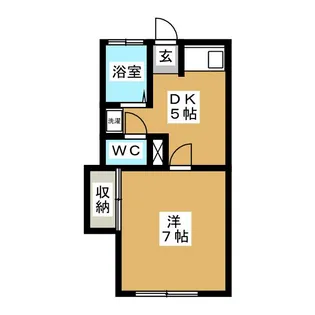 プラッツK【1階】の間取り