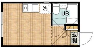 コスモハイツ【2階】の間取り