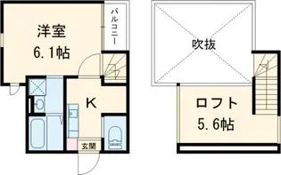 MAHORA MAISON久留米大学駅前1【1階】の間取り