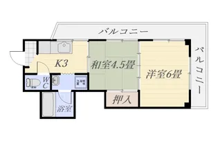 グリーンヴィレッヂ柿元【2階】の間取り