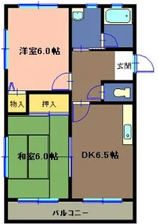 静岡県沼津市上香貫槇島町【マンション】の間取り