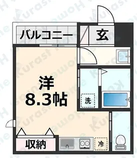 リレックス北清水【2階】の間取り