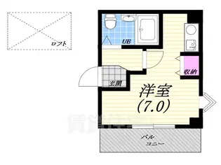 リアライズ夙川【6階】の間取り
