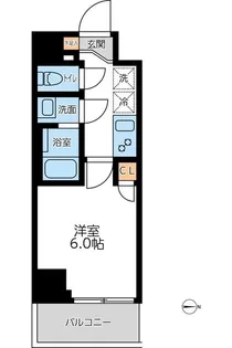 埼玉県川口市西川口1【マンション】の間取り