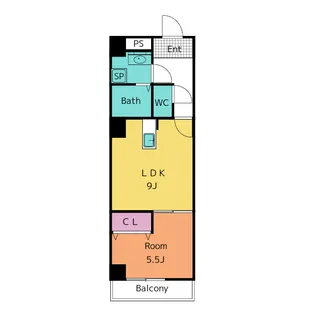Four Seasons (フォーシーズンズ)【4階】の間取り