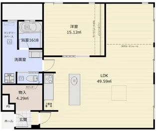 アヴェニール戸田【6階】の間取り