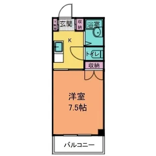 ベリービル【3階】の間取り