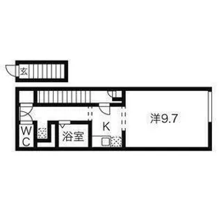 ジュネス【2階】の間取り