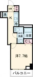 ユリカロゼ五反野III【6階】の間取り