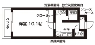 京都府京都市上京区古木町【マンション】の間取り