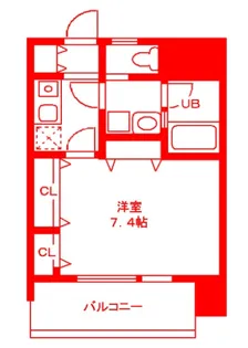 アールケープラザ横浜V【10階】の間取り