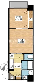 サムティ諏訪神社前【2階】の間取り