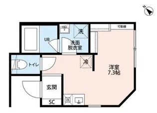 東京都板橋区徳丸1【アパート】の間取り