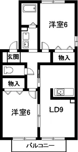 マイリトルタウン高師 五番館【2階】の間取り