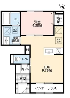 リーブルファイン鴻巣大間【1階】の間取り