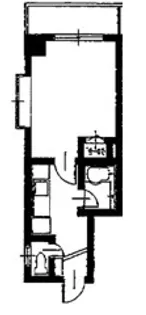 東京都足立区千住河原町【マンション】の間取り