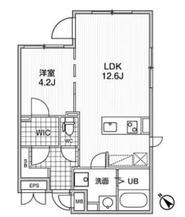 MDM駒沢大学【2階】の間取り