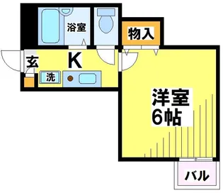 東京都三鷹市新川1【マンション】の間取り